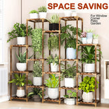 NNETM 15-Tier Plant Stand Indoor Outdoor Rack