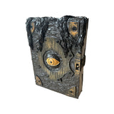 1pc Demon Eye Cursed Book Statue Halloween Home Decor Table Ornament Courtyard Lawn Garden Outdoor Sculpture
