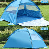NNETM Beach Tent Sun Shelter Canopy (2-3 Person)