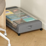NNETM Under Bed Storage Container with Wheels & Lid