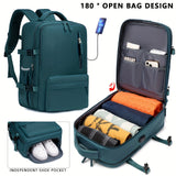 NNETM Large Capacity Travel Backpack with USB Charging