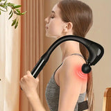NNETM 1pc High-Powered Fascia Gun Massage Tool-Black