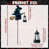 NNETM Halloween Solar LED Witch Pendant Light