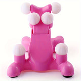 NNETM Home Cervical Compression Manual Massager(Pink)