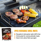 NNETM Stainless BBQ Grill Tool Set with Thermometer (26pcs)