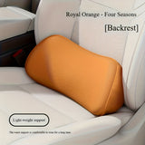 Car Seat Lumbar Support Cushion with Removable Cover