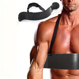 NNETM Arm Blaster Strength Trainer for Biceps & Triceps Support