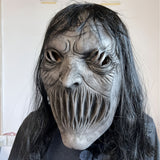 NNETM Halloween Mouthless Monster Latex Mask Full Head