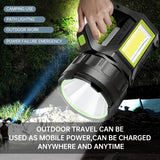 NNETM Solar Multi-Functional Flashlight Camping Lamp