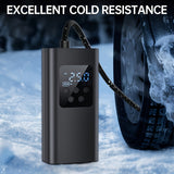 NNETM Portable Digital Air Compressor – Wireless Tire Inflator with LED Light