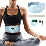 NNETM High-Intensity Abdominal Muscle Trainer – Portable Fitness Belt(Blue)