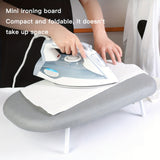NNETM Tabletop Ironing Board with Folding Legs Set