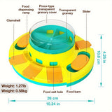 NNETM Interactive Dog Puzzle Feeder Toy for IQ Training