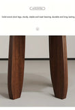 NNETM Solid Wood Stool