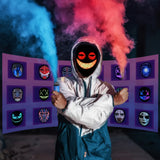 Face Transforming LED Mask with 115 Pre-Installed Patterns