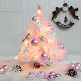 NNETM Pretty in Pink: A Festive Flocking Christmas Tree