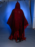 NNETM Blood Drip Gothic Cloak Costume with Hood
