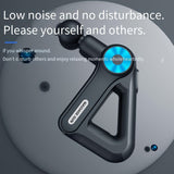 NNETM Large Capacity Fascia Gun Massager - 9 Interchangeable Heads(Black)