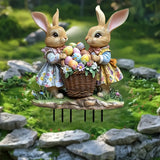 NNETM Bohemian Style Easter Rabbit Garden Decoration