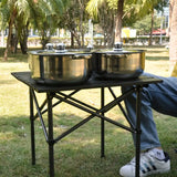 NNETM Premium 8-Piece Stainless Steel Pot Set - Heavy-Duty
