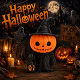 9CM Halloween Pumpkin Figurine