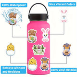 NNETM 50pcs Easter Egg Stickers for Laptop & Scrapbooking