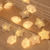 Cloud & Star String Lights Battery-Powered 200CM