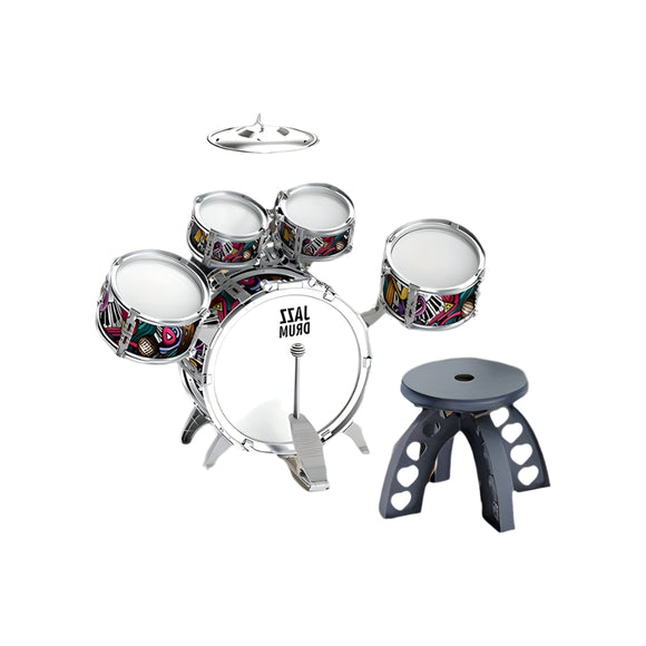 NNETM Jazz Drum Set Musical Toy