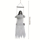 NNETM Sound Control Halloween Swing Ghost Decoration