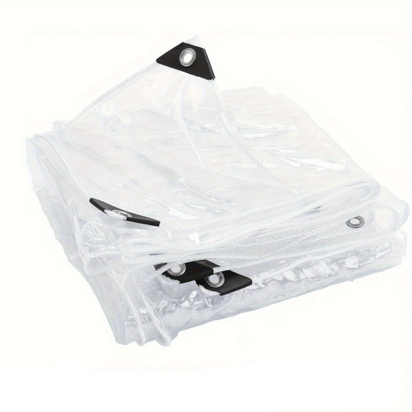 NNETM Transparent PVC Cover for Outdoor Storage