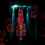 NNETM Chilling Halloween Decor: Bloody Body Bag Extravaganza
