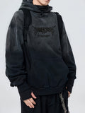 NNETM Washed Tie-Dye Embroidered Hoodie