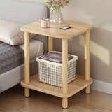 NNETM Nature-Inspired Wooden End Table