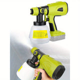 NNETM Cordless Paint Sprayer Gun with 1000ml