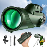 NNETM HD Monocular Telescope with Phone Holder and Tripod