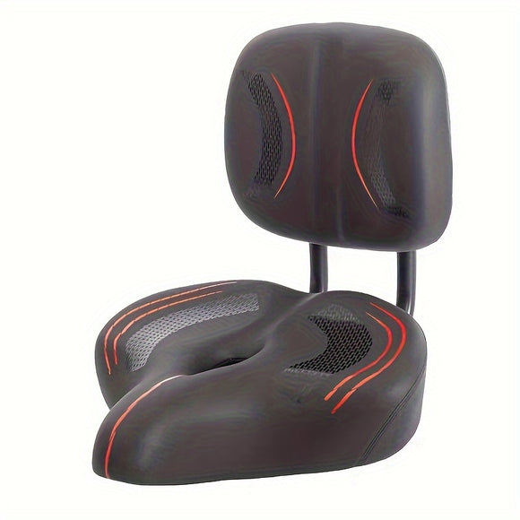 NNETM Three-Wheeled Electric Bike Saddle with Backrest
