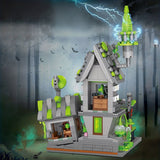 NNETM Halloween Wild Zombie Hut Mini Building Blocks
