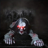 NNETM 1pc Crawling Ghost - Sound-Controlled Electric Prop with Hair
