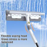 NNETM 2-in-1 Glass Wiper for Windows & Surfaces