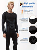 NNETM Men's Thermal Full Sleeve Underwear Set
