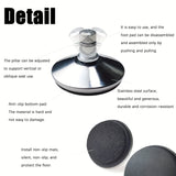NNETM Office Chair Casters with Self-Adhesive Pads (6 pcs)