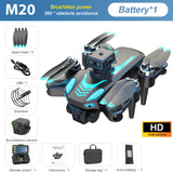 NNETM M20 Dual Camera Drone with LCD Remote