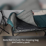 NNETM USB Heated Sleeping Bag Pad 5-Level Adjustable