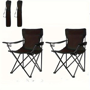 NNETM Lightweight Folding Beach Chairs (Set of 2)