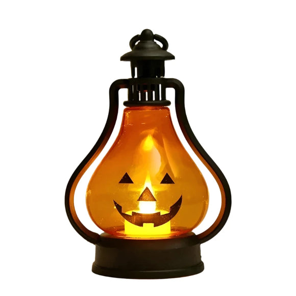 NNEOBA Halloween LED Pumpkin Ghost Lantern Ornament
