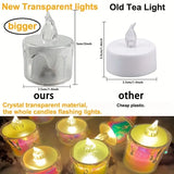 NNETM Radiant Glow: Set of 24 LED Electronic Candles