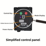 NNETM Radiant Glow: 300 LEDs Solar Curtain Light for a Dazzling Christmas