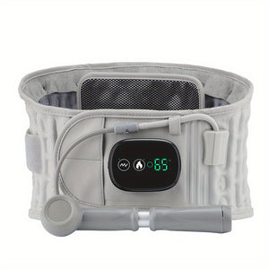 NNETM 1pc Decompression Back Belt – Lower Lumbar Support Back Brace(Grey)