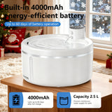 NNETM Wireless Pet Water Fountain – 3L Smart Auto Dispenser with Motion Sensor