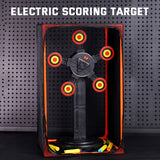 NNETM Automatic Scoring Electronic Dart Target with Backboard